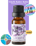 Lavender Esansiyel Uçucu Koku Yağı Difüzör Esansı Buhurdanlık Yağı Aromaterapi Yağı 10ml