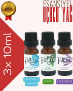 Karışık Esansiyel Uçucu Koku Yağı Difüzör Esansı Buhurdanlık Yağı Aromaterapi Yağı 10ml