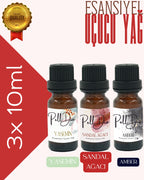 Karışık Esansiyel Uçucu Koku Yağı Difüzör Esansı Buhurdanlık Yağı Aromaterapi Yağı 10ml