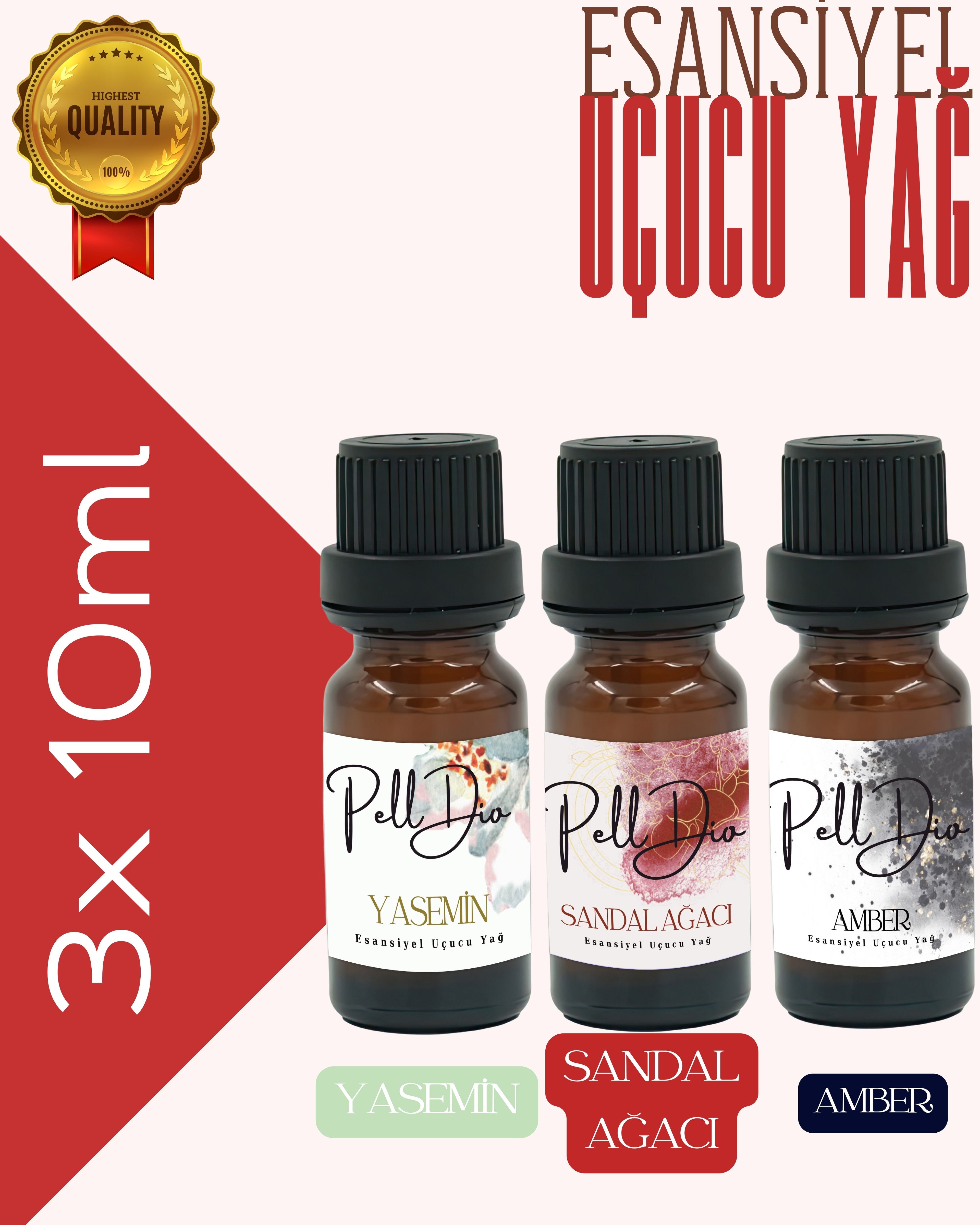 Karışık Esansiyel Uçucu Koku Yağı Difüzör Esansı Buhurdanlık Yağı Aromaterapi Yağı 10ml