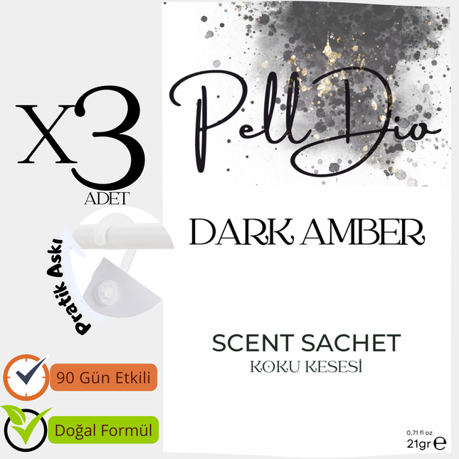Koyu Amber Koku Kesesi
