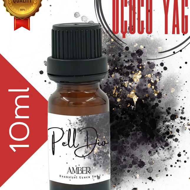 Dark Amber Esansiyel Uçucu Koku Yağı Difüzör Esansı Buhurdanlık Yağı Aromaterapi Yağı 10ml