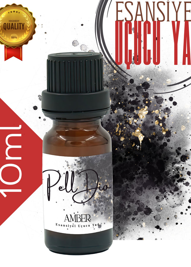 Dark Amber Esansiyel Uçucu Koku Yağı Difüzör Esansı Buhurdanlık Yağı Aromaterapi Yağı 10ml