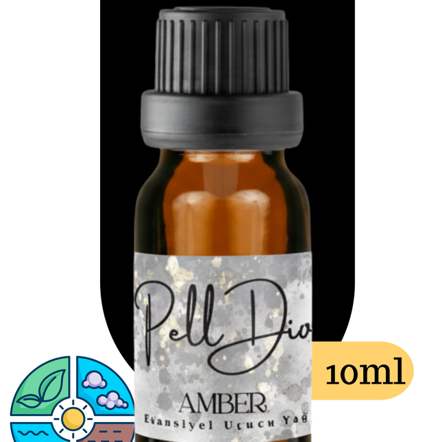 Dark Amber Esansiyel Uçucu Koku Yağı Difüzör Esansı Buhurdanlık Yağı Aromaterapi Yağı 10ml