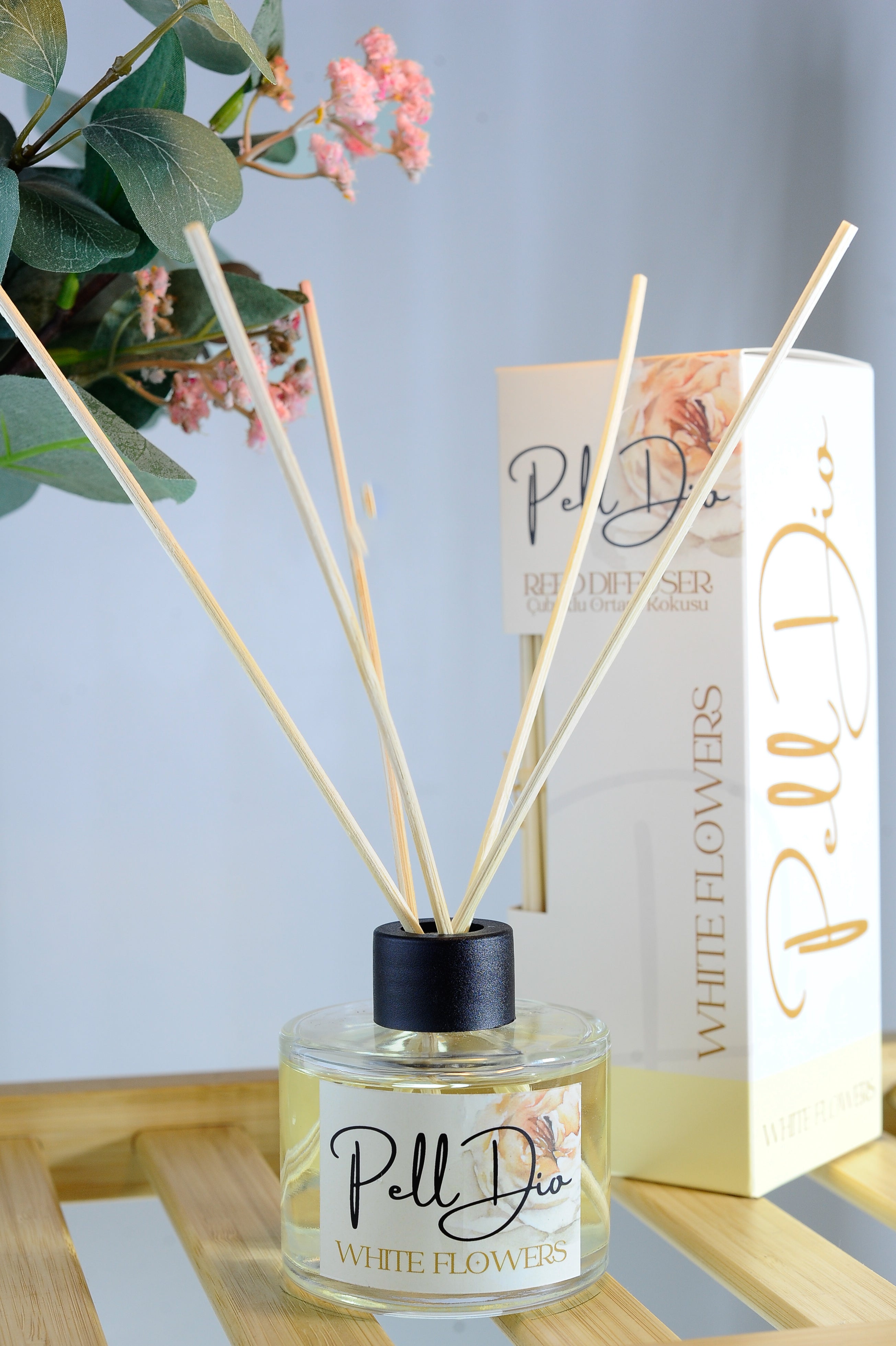 PellDio White Flowers Çubuklu Oda Kokusu 120ml