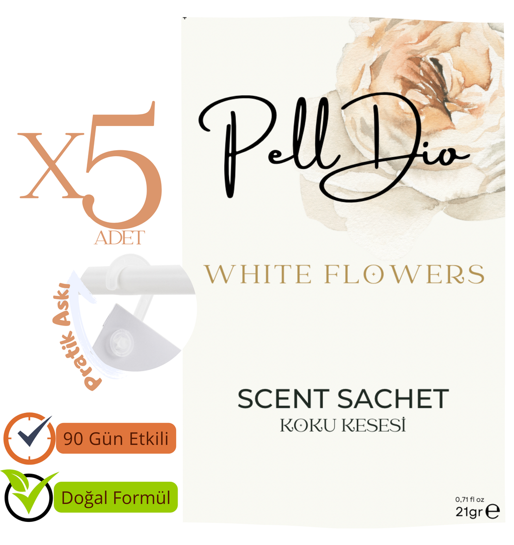 White Flowers Koku Kesesi