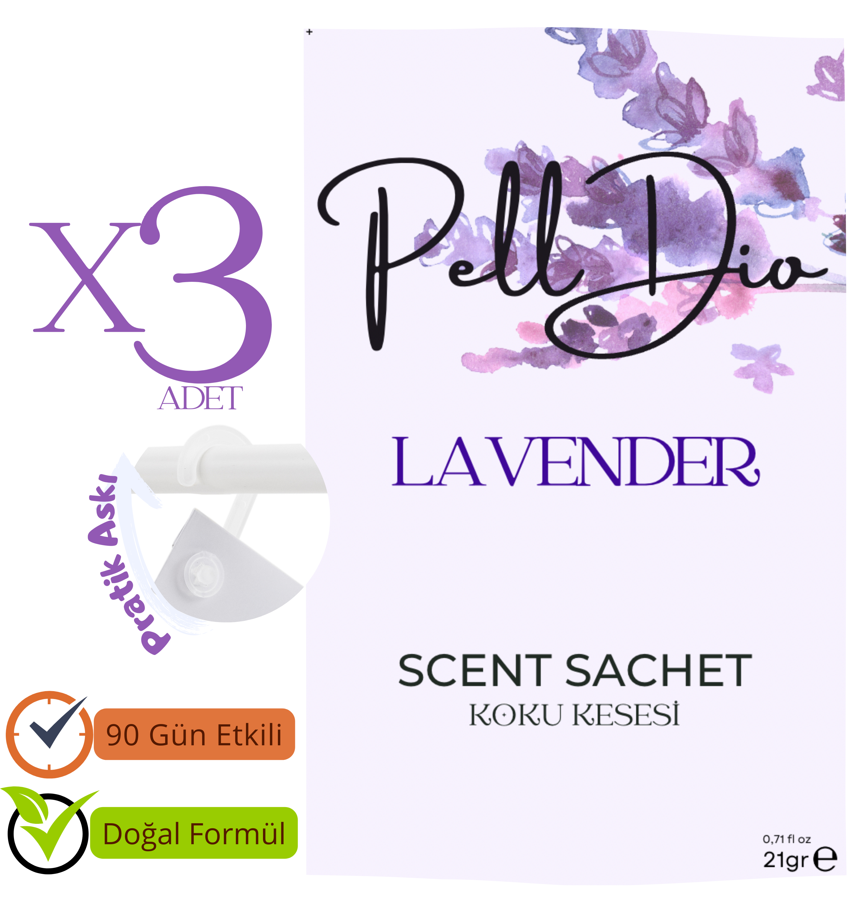 Lavender Koku Kesesi