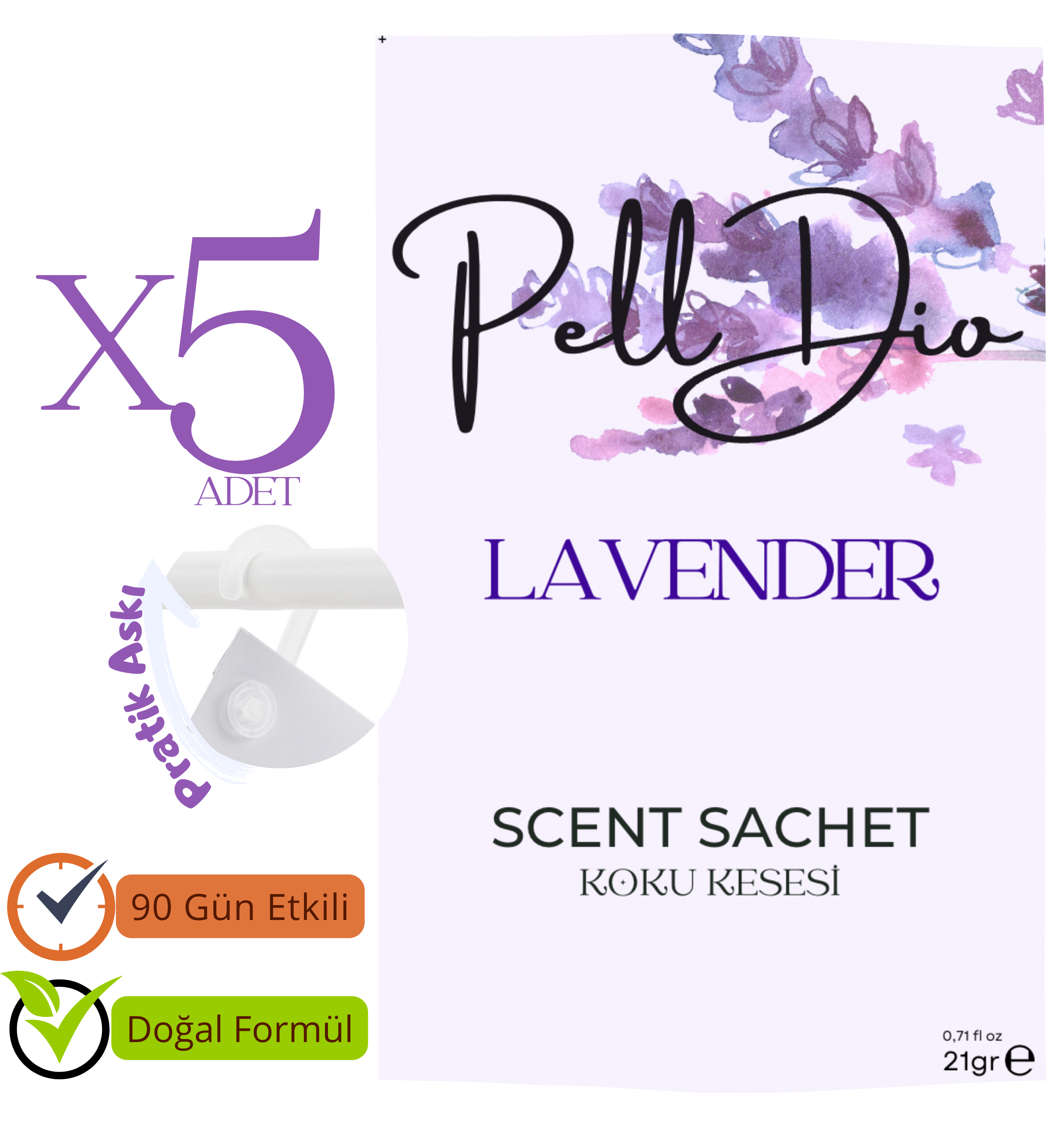 Lavender Koku Kesesi