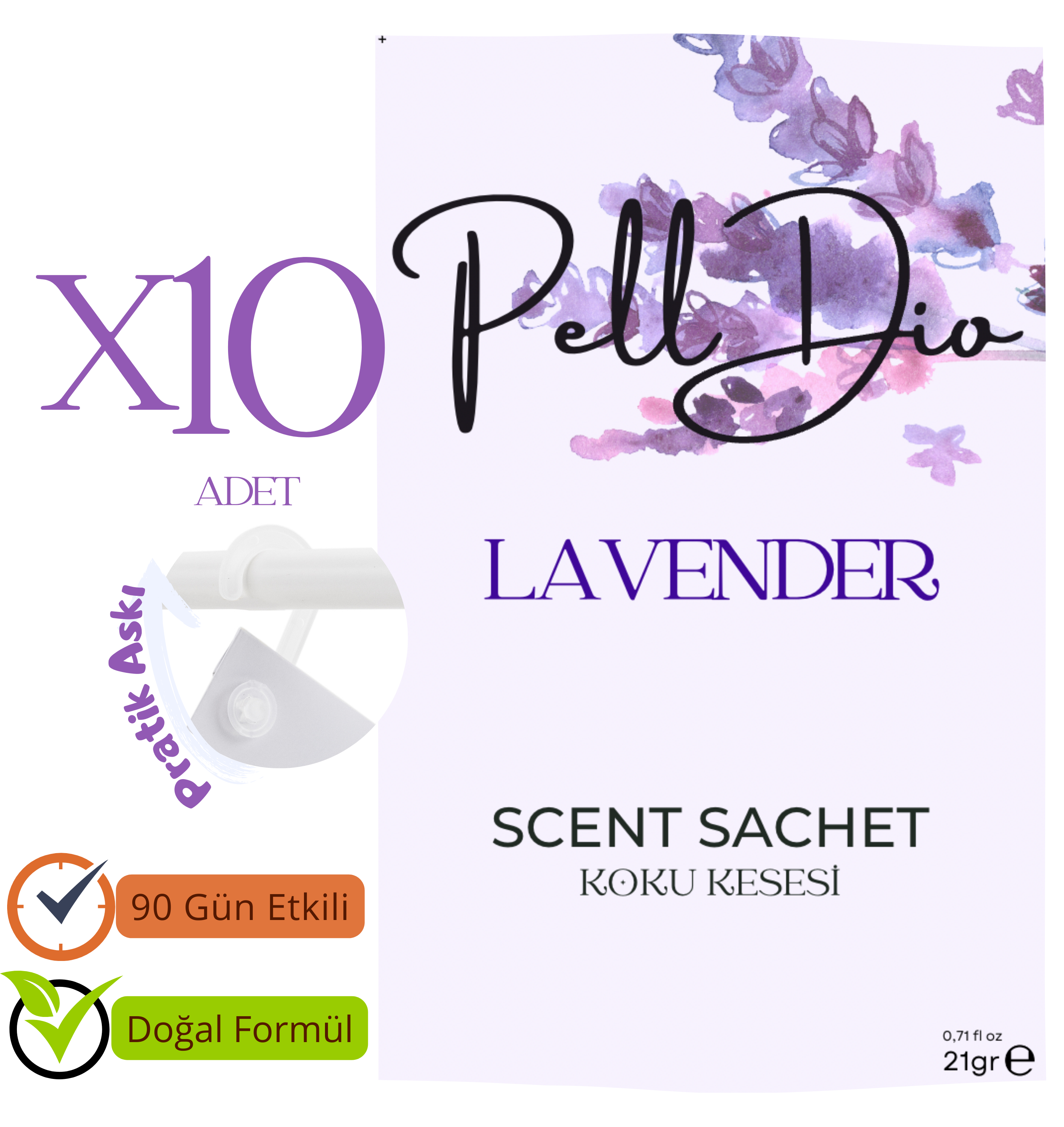 Lavender Koku Kesesi