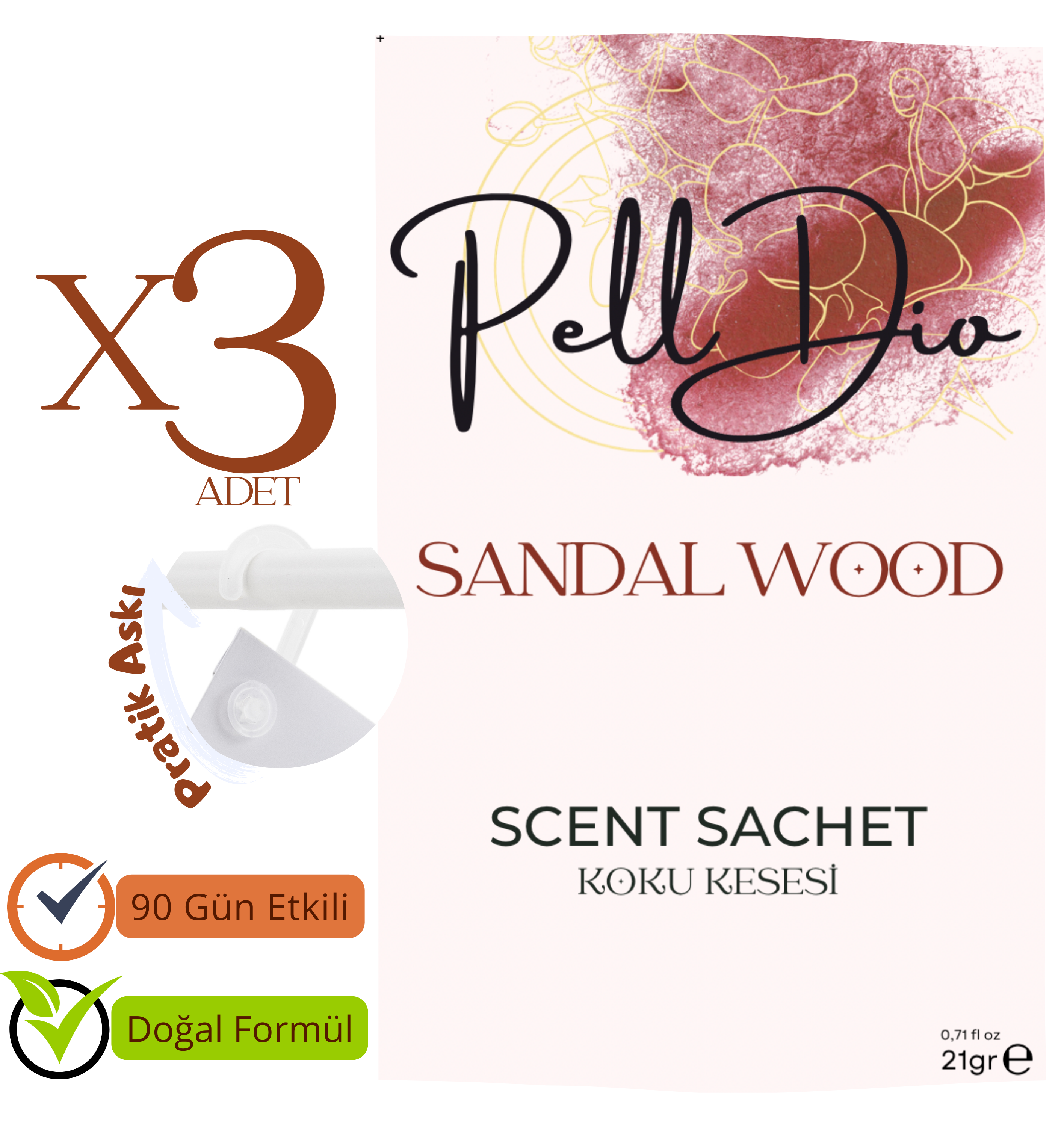 Sandal Wood Koku Kesesi