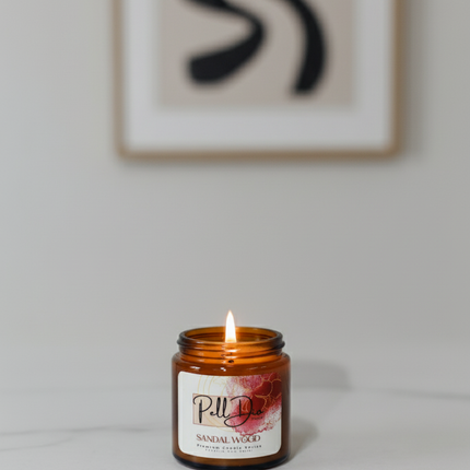 Sandal Ağacı Kokulu Mum 100g