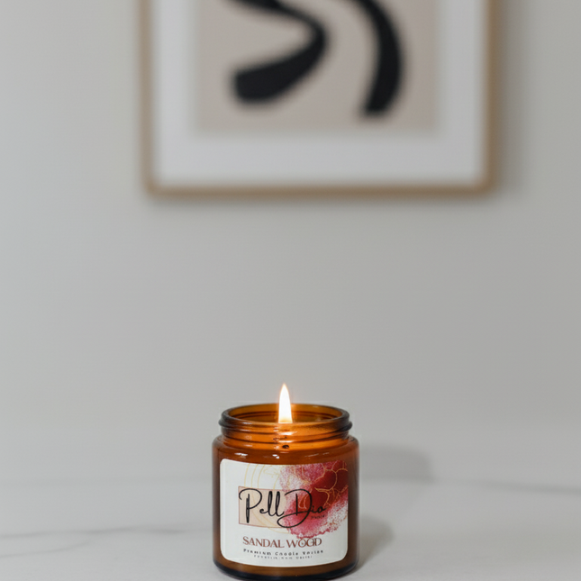 Sandal Ağacı Kokulu Mum 100g