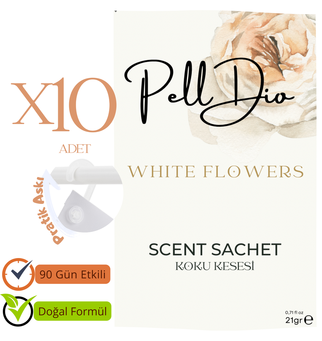 White Flowers Koku Kesesi